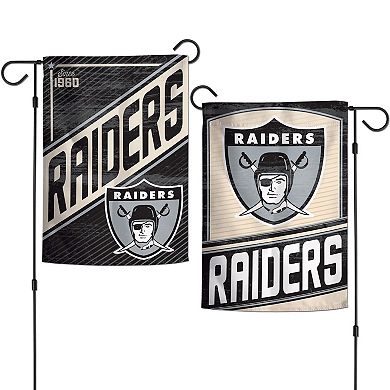 WinCraft Las Vegas Raiders 2-Sided 12'' x 18'' Team Garden Flag
