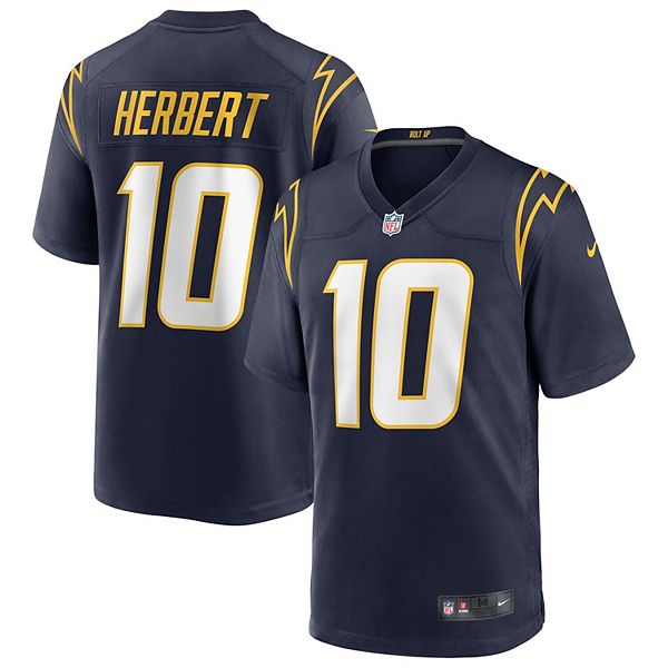 Men's Nike Justin Herbert Navy Los Angeles Chargers Alternate