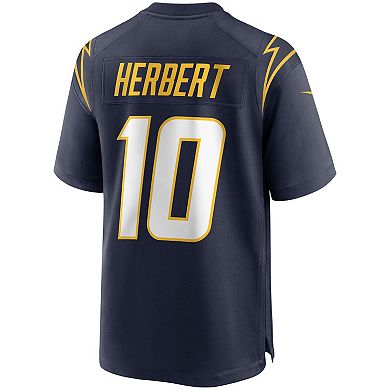 Men's Nike Justin Herbert Navy Los Angeles Chargers Alternate Game Jersey