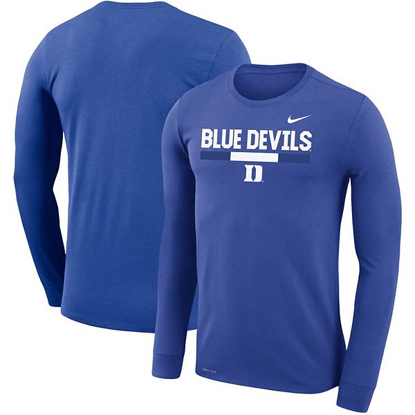 Men's Nike Royal Duke Blue Devils Team DNA Legend Performance Long ...