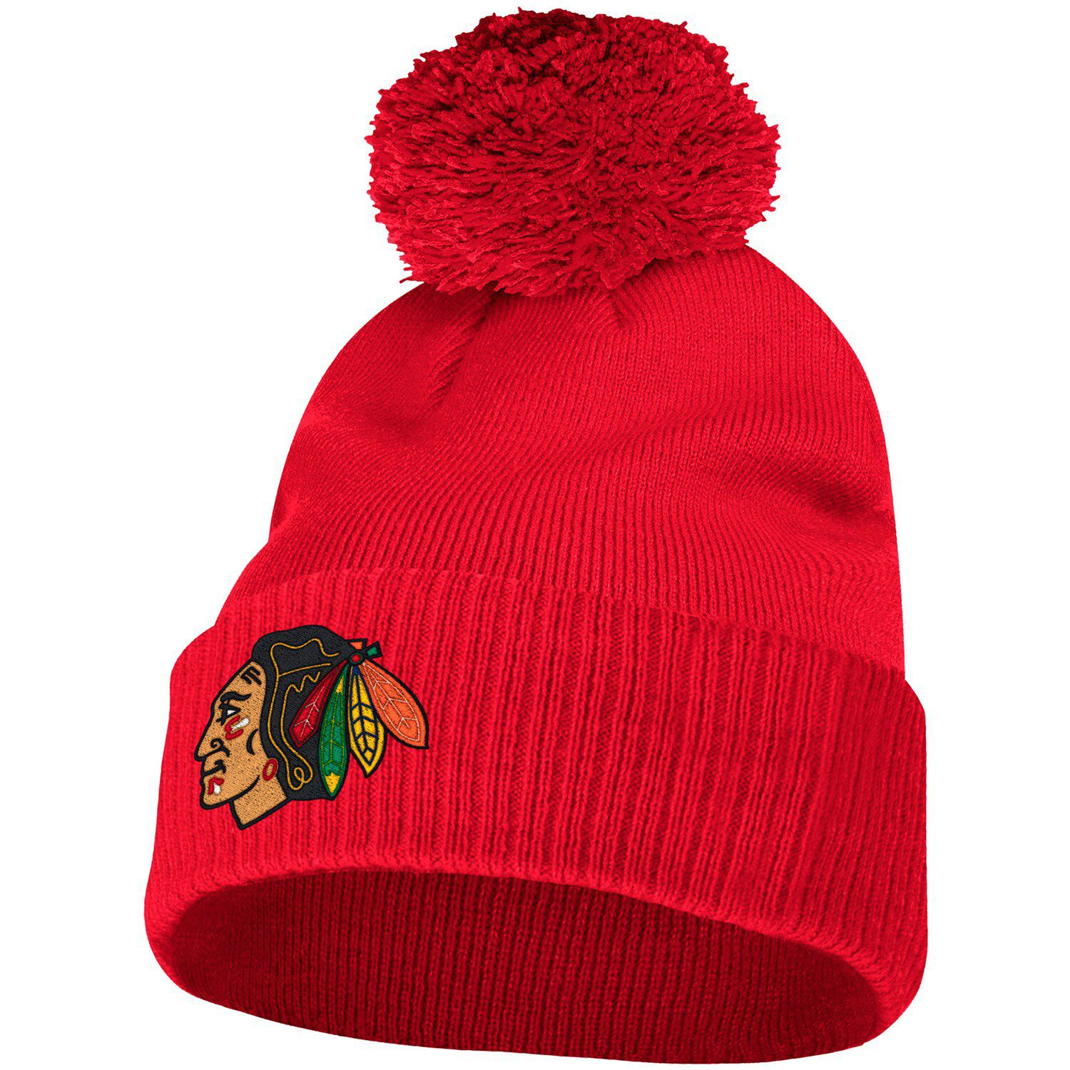 chicago blackhawks winter hat