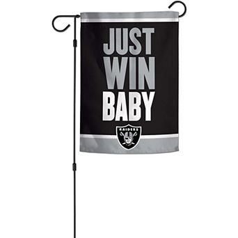 Las Vegas Raiders WinCraft 2-Sided 12'' x 18'' Garden Flag
