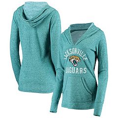 Women's Wear by Erin Andrews Gray Jacksonville Jaguars Full-Zip Hoodie