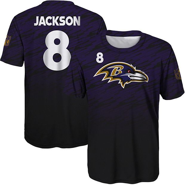 Baltimore Ravens Lamar Jackson Purple Youth Jersey (Youth) (Purple)