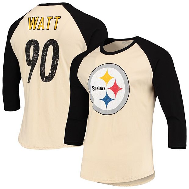 T.J. Watt Pittsburgh Steelers Fanatics Branded Women's Player Icon Name &  Number V-Neck T-Shirt - Black