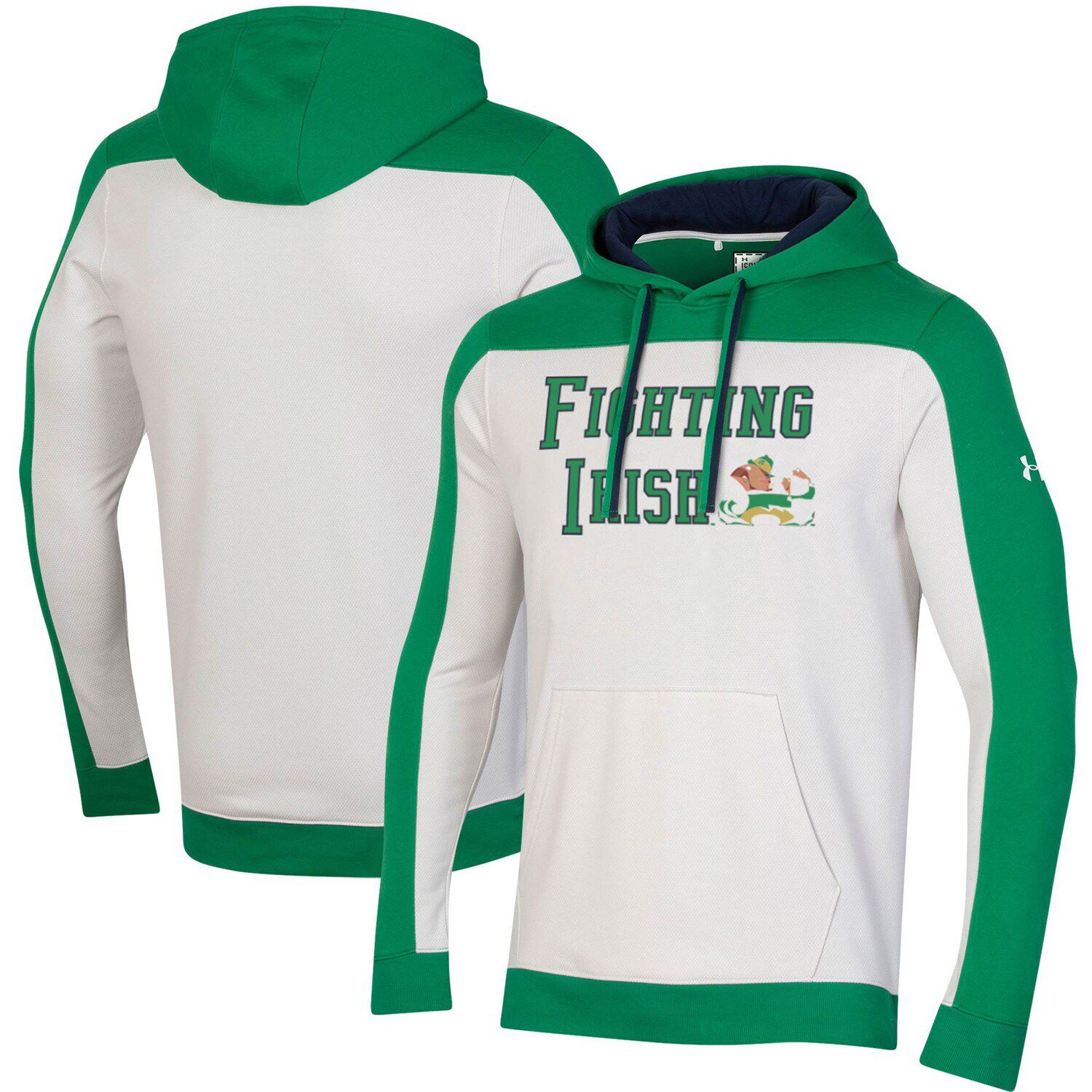 notre dame green pullover