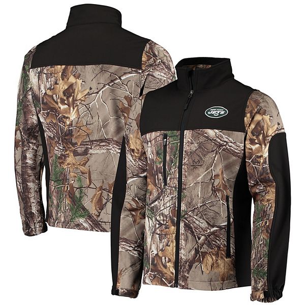 Dunbrooke Men's Realtree Camo and Black New York Jets Circle