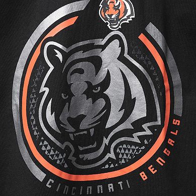 Men's Fanatics Branded Black Cincinnati Bengals Big & Tall Color Pop T-Shirt