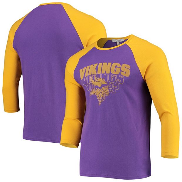 Minnesota Vikings Mens Polos, Vikings Golf Shirt, Long Sleeve