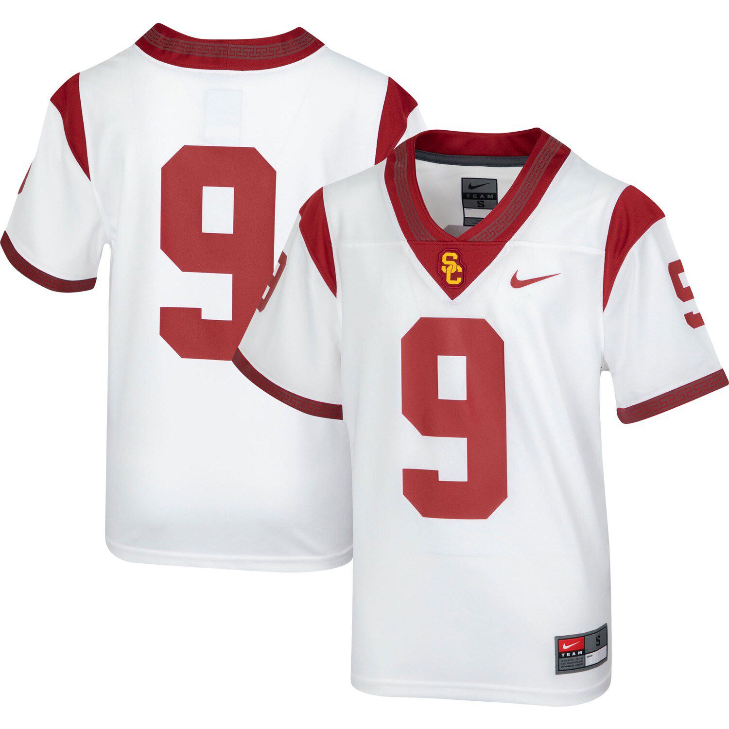 Youth Reggie Bush White USC Trojans #5 No Name College Jerseys,Reggie Bush USC  Jersey, Shirts, Apparel, Gear