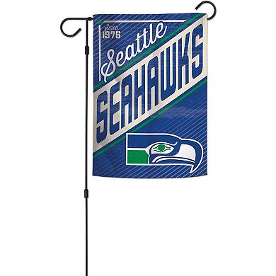 WinCraft Seattle Seahawks 2-Sided 12'' x 18'' Team Garden Flag