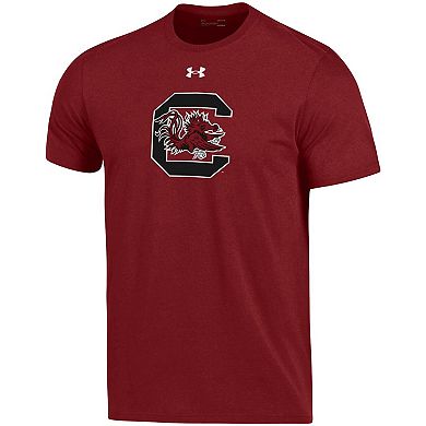 Men's Under Armour Garnet South Carolina Gamecocks School Logo Cotton T-Shirt
