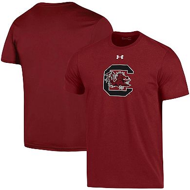 Men's Under Armour Garnet South Carolina Gamecocks School Logo Cotton T-Shirt