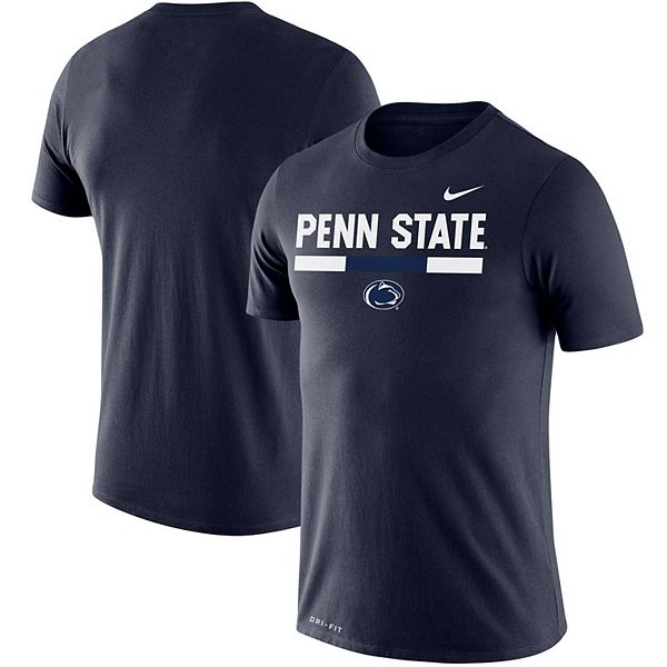 Men's Nike Penn State Nittany Lions Navy Custom Hockey Jersey