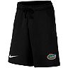 Men's Nike Black Florida Gators College Primary Logo Club Fleece Shorts