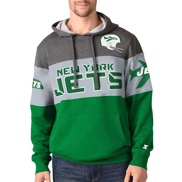 New York Jets Zip-Up Sherpa Hoodie - Men's Regular, Best Price and Reviews