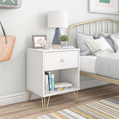 Novogratz Finley Nightstand End Table