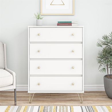 Novogratz Finley 4-Drawer Dresser