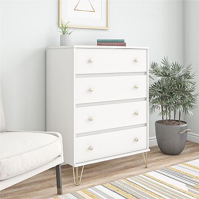 Novogratz Finley 4-Drawer Dresser