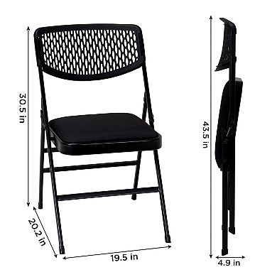 COSCO Commercial Folding Chair 4-piece Set