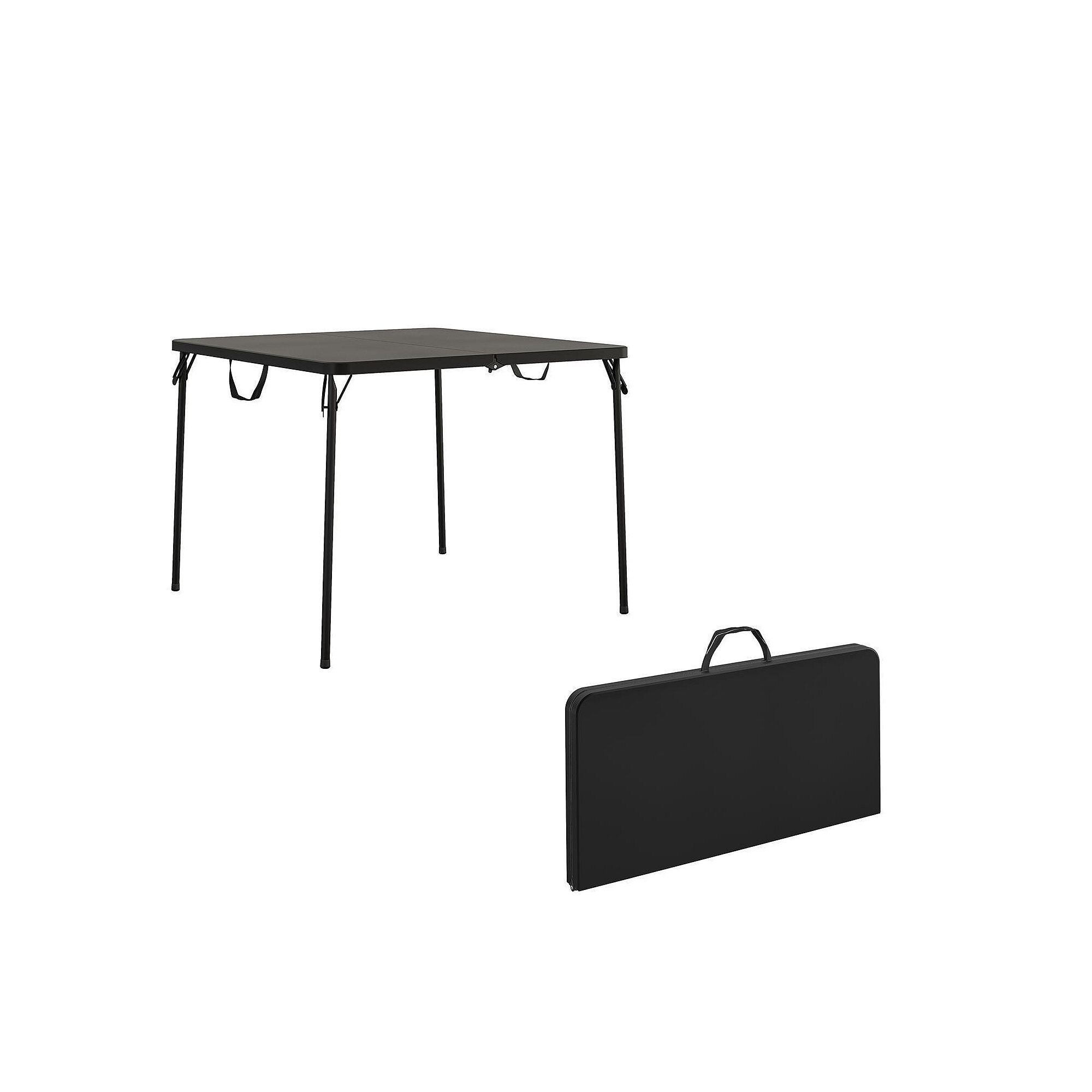 Cosco Foldable Card Table, Black