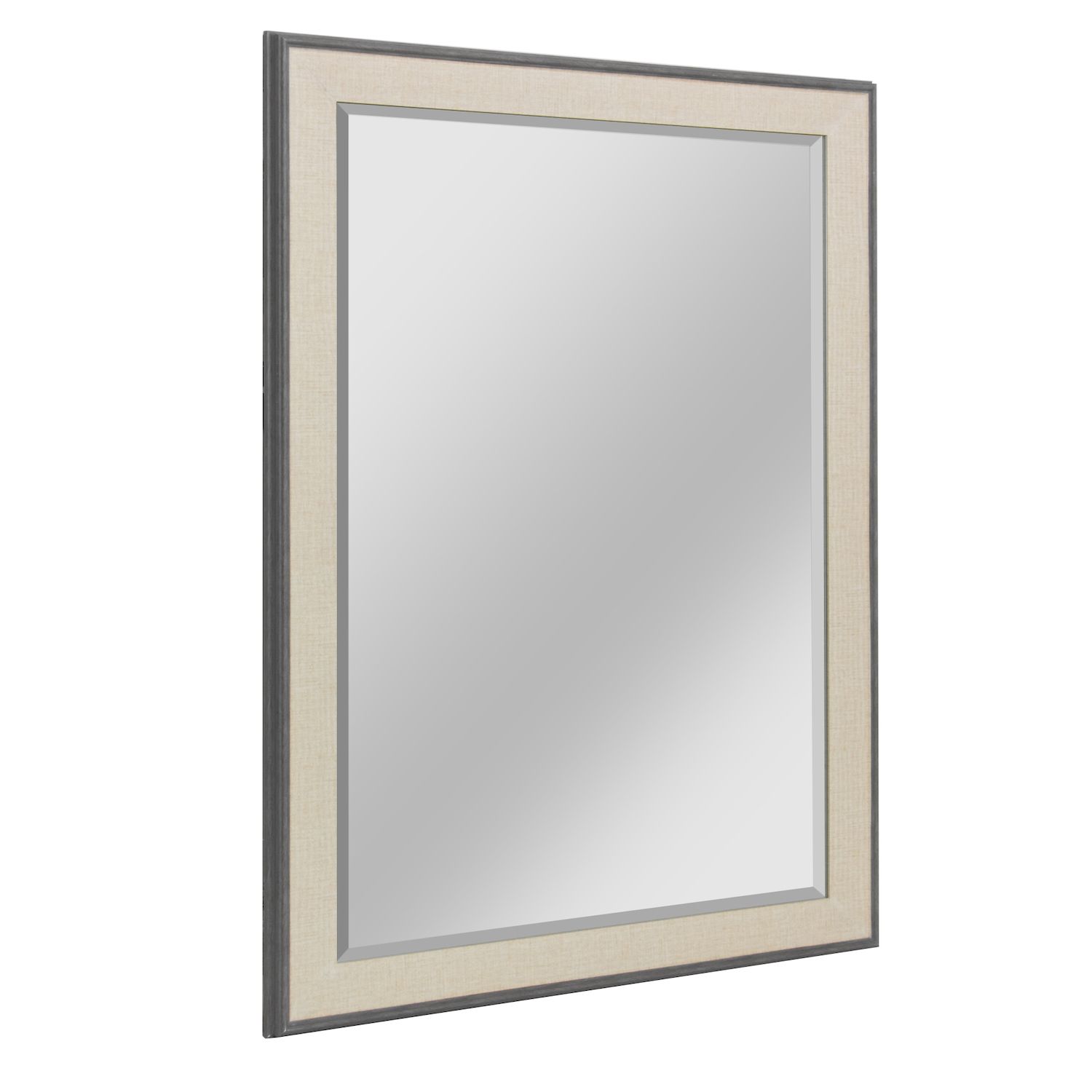 Image for Head West Gray Framed Wall Vanity Mirror 27" x 33" at Kohl's.