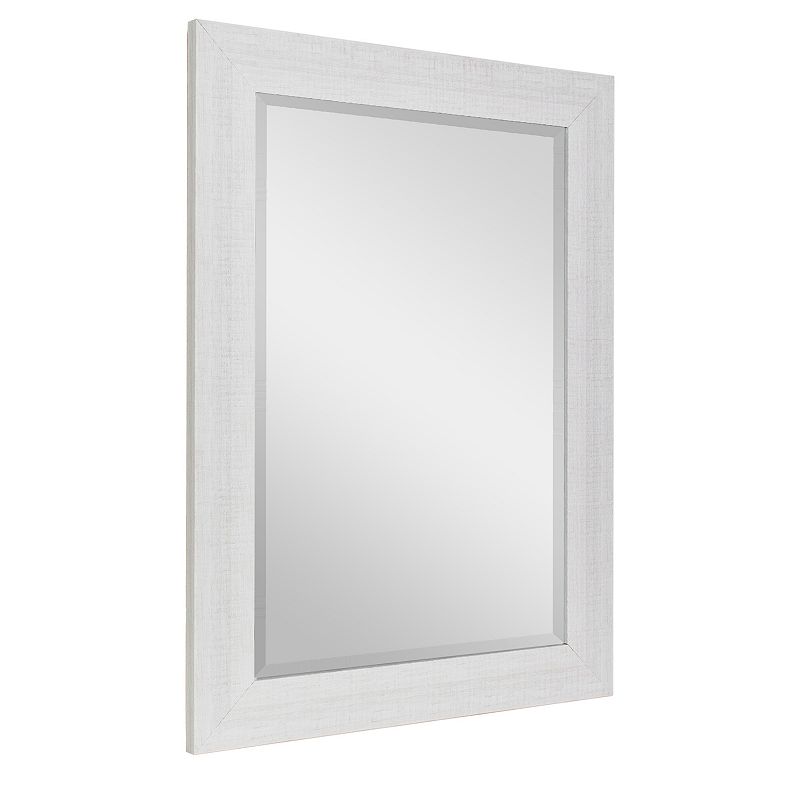 Head West Whitewash Framed Wall Mirror 43.5 x 31.5, 43.5X31.5