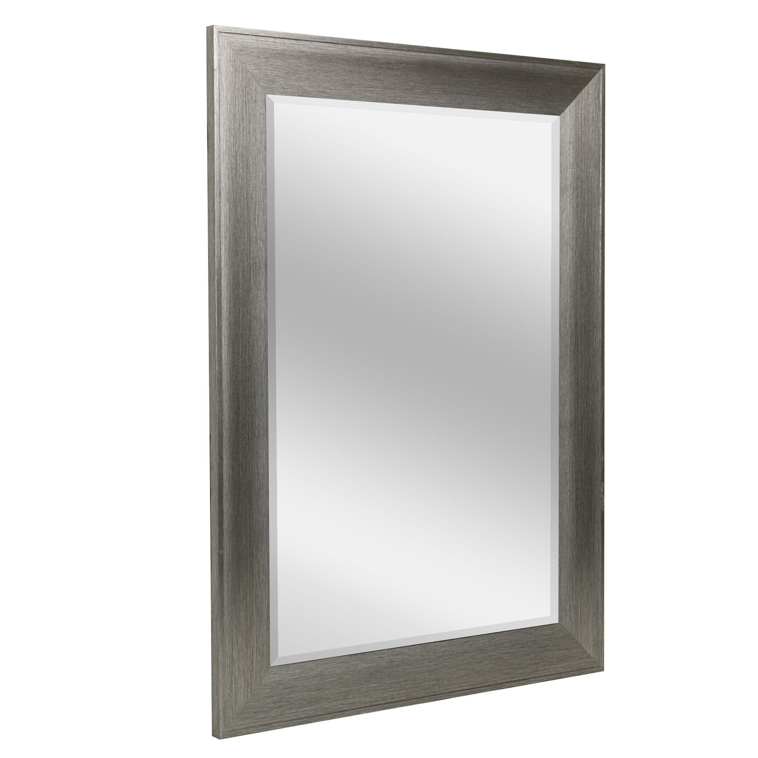 Image for Head West Metallic Gray Framed Wall Mirror 29" x 35" at Kohl's.