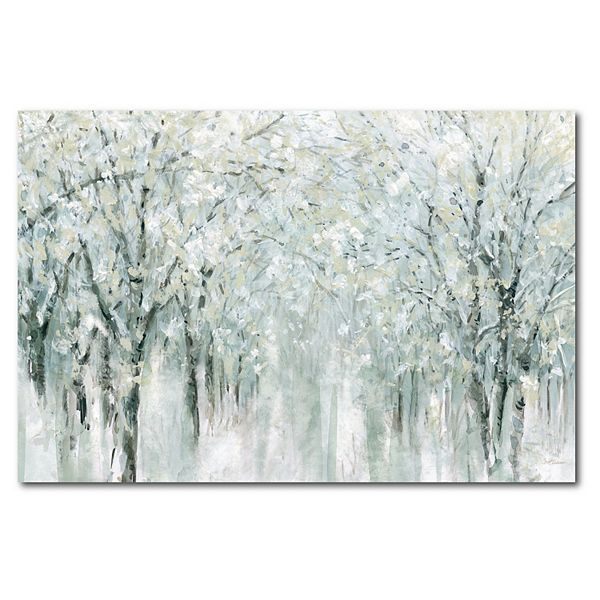 COURTSIDE MARKET Trees Blooming Canvas Wall Art