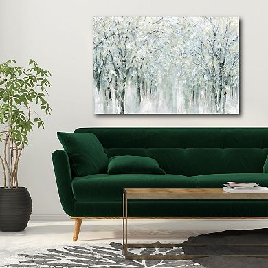 COURTSIDE MARKET Trees Blooming Canvas Wall Art