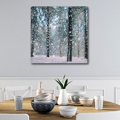 COURTSIDE MARKET Flakes Canvas Wall Art