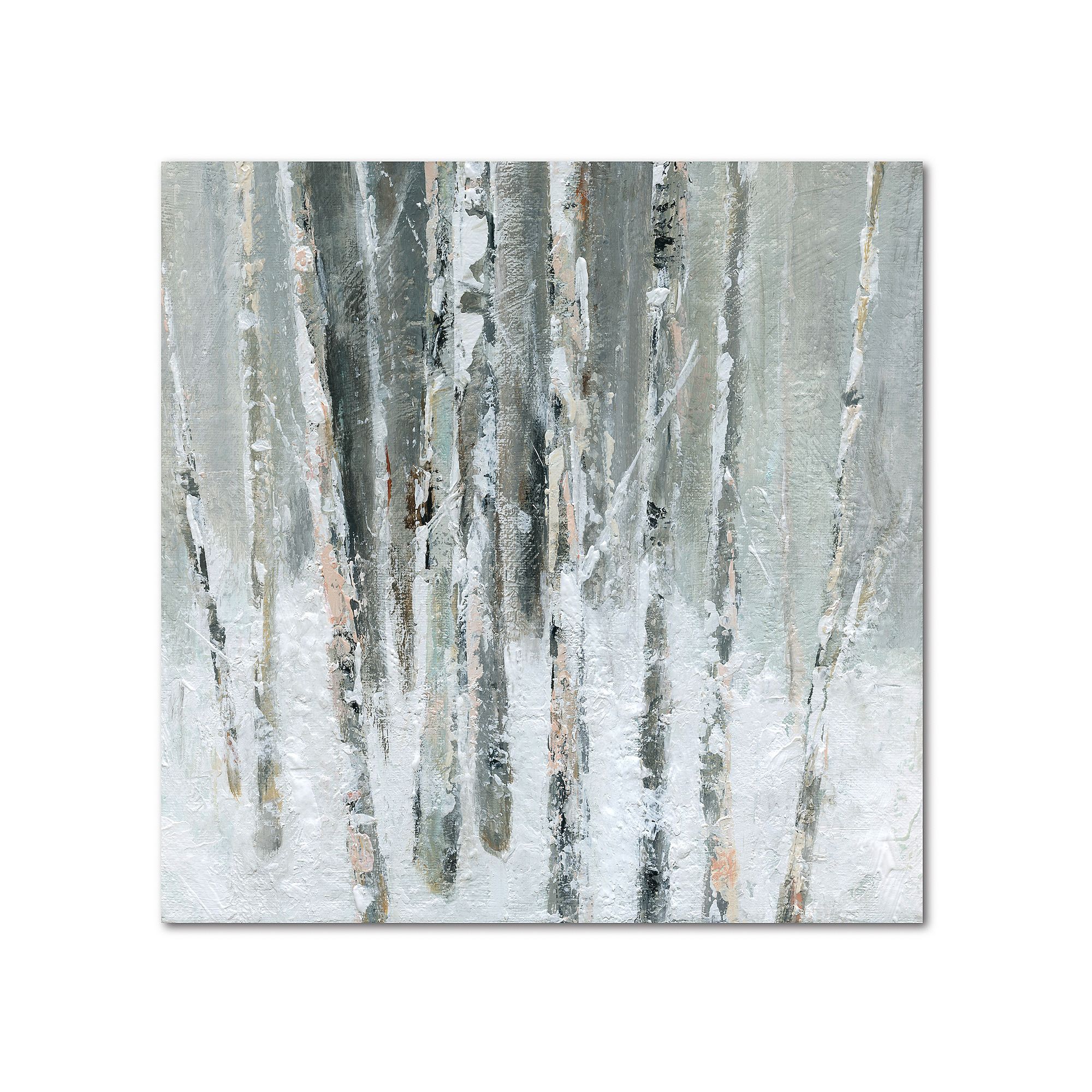 COURTSIDE MARKET Birch Blush I Canvas Wall Art, Multi