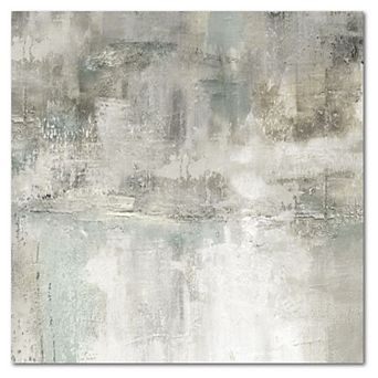 COURTSIDE MARKET Misty Lake Canvas Wall Art