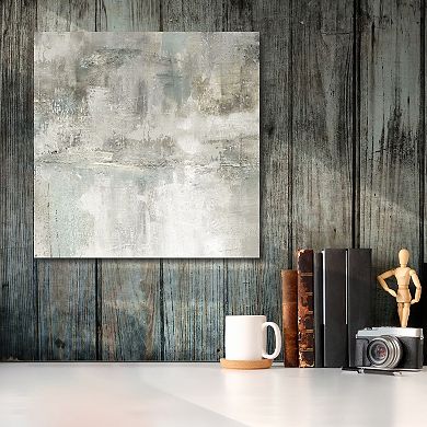 COURTSIDE MARKET Misty Lake Canvas Wall Art