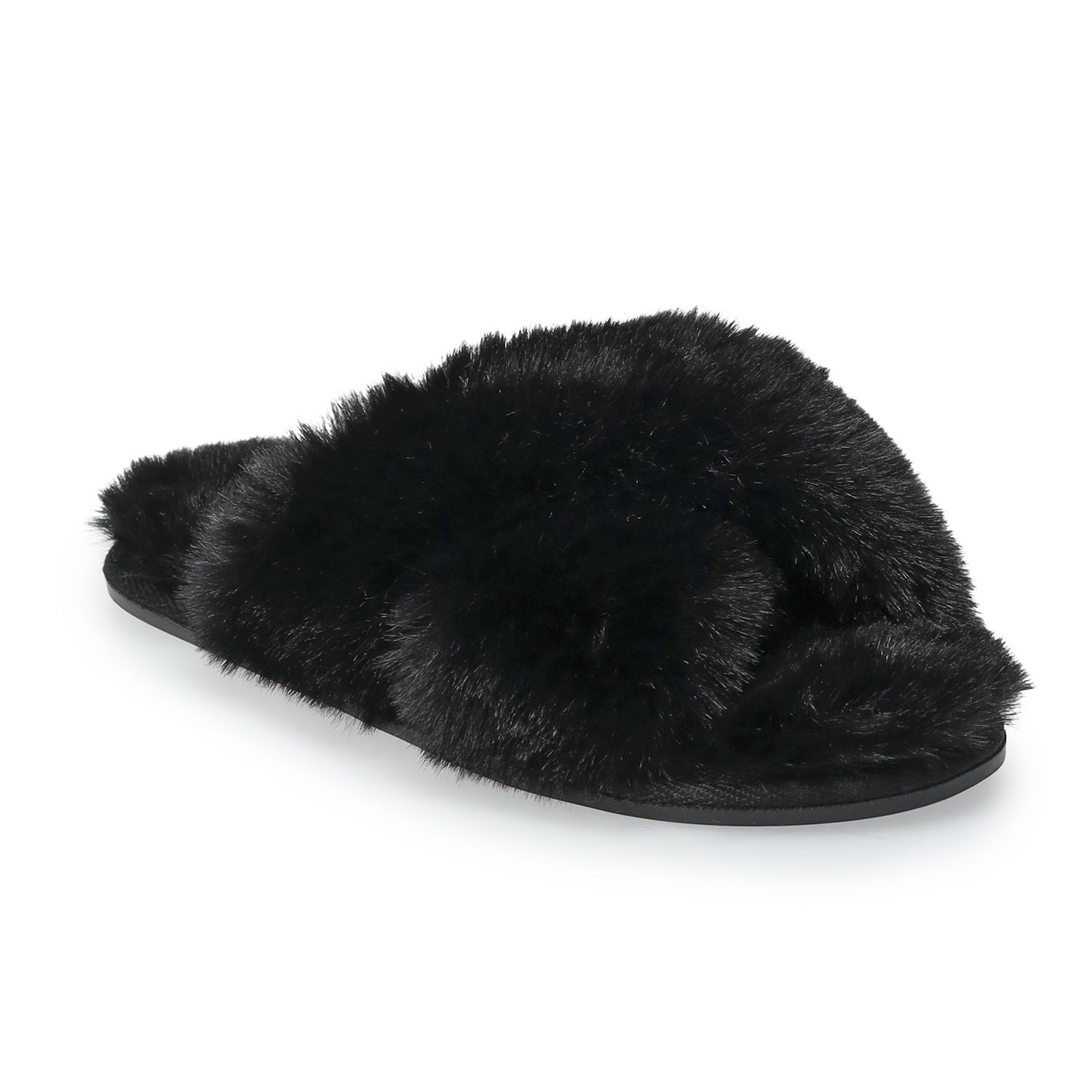 kohls leopard slippers