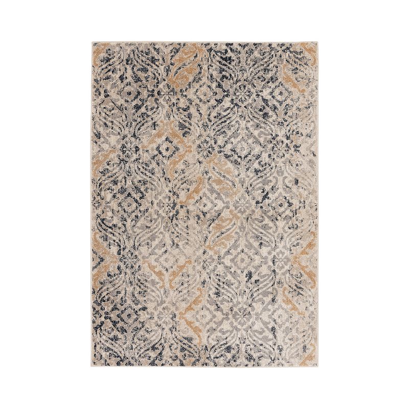 Loomaknoti Merton Area Rug, Brown, 5X7 Ft