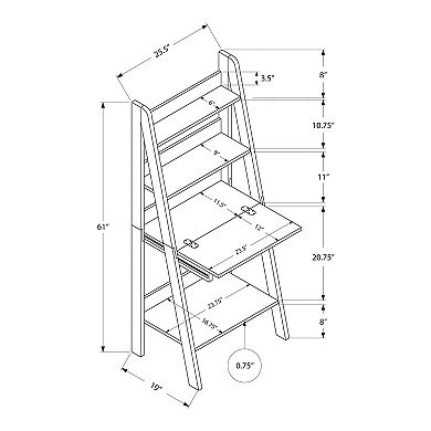 Monarch Tapered Ladder Computer Desk