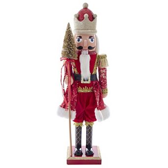 Kurt Adler King Nutcracker Christmas Floor Decor