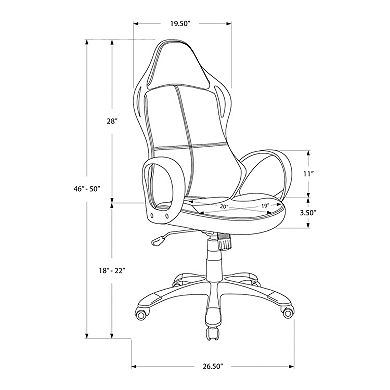 Monarch Two Tone Office Chair