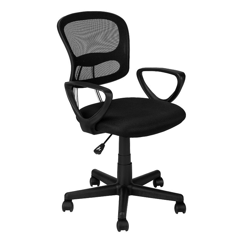 Monarch Mesh Back Office Chair, Black
