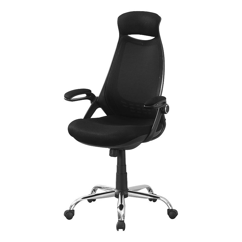Monarch Mesh High Back Office Chair, Black