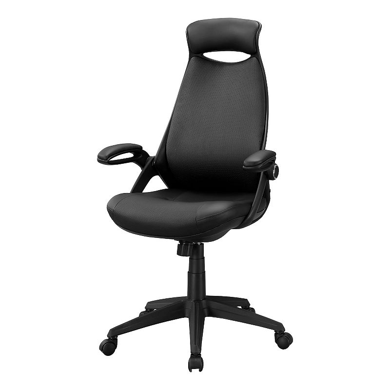 Monarch Multi-Position Curved Office Chair, Black