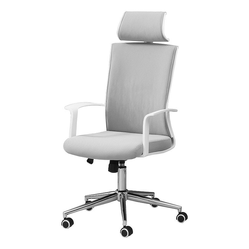 Monarch High Back Executive Office Chair, White