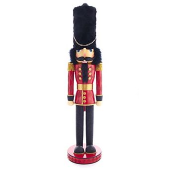 Kurt Adler Hollywood Royal Soldier Nutcracker Tall Christmas Floor Decor
