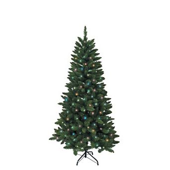 Kurt Adler 4.5-ft. Pre-Lit Multicolor Artificial Christmas Tree