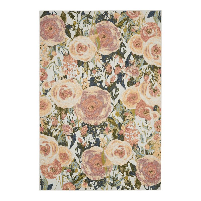 Nourison Trance Vineyard Area Rug, Multicolor, 6.5X9.5 Ft