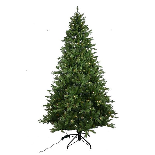 Kurt Adler 7ft. PreLit Jackson Pine Artificial Christmas Tree