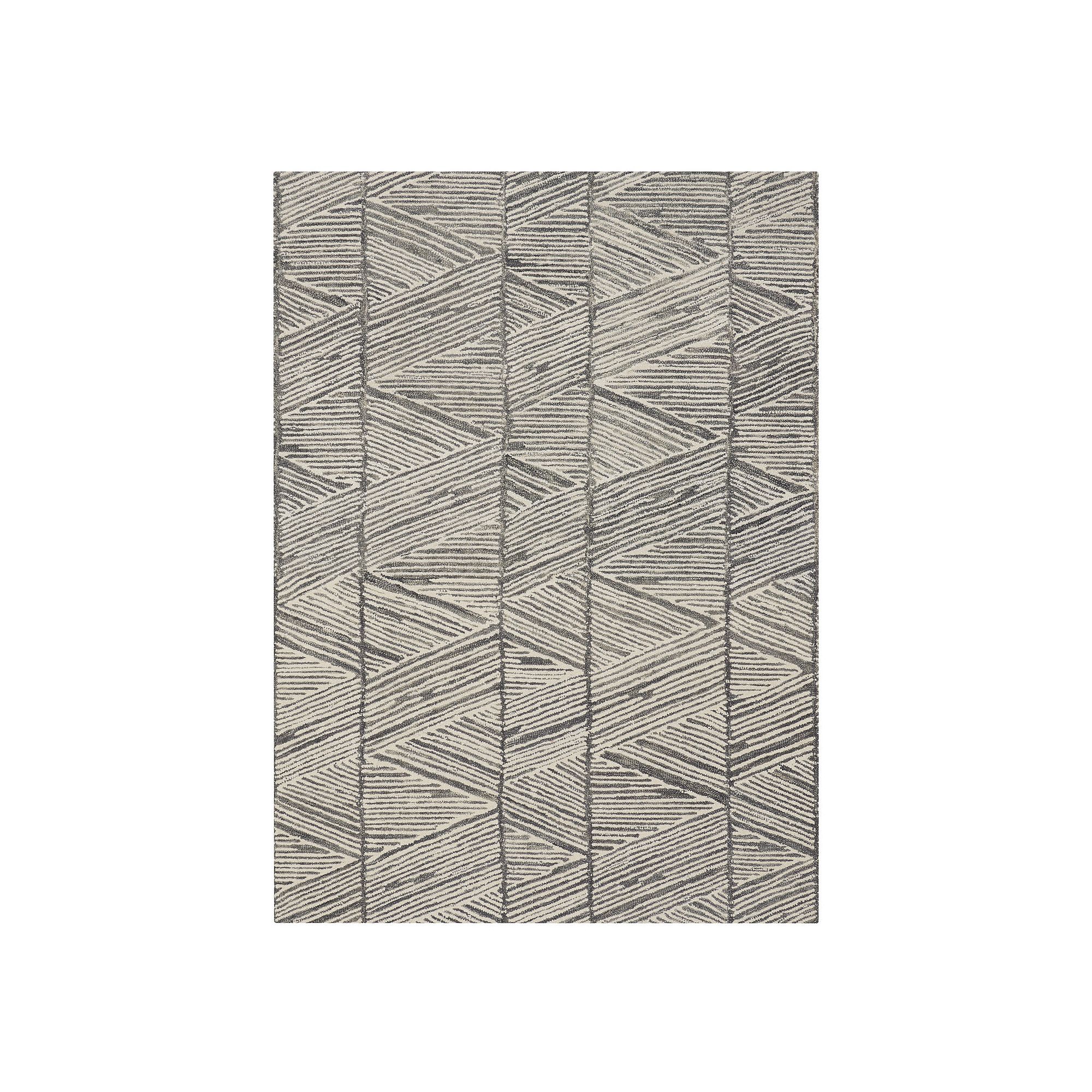 Nourison Vail Woven Area Rug, Gray White