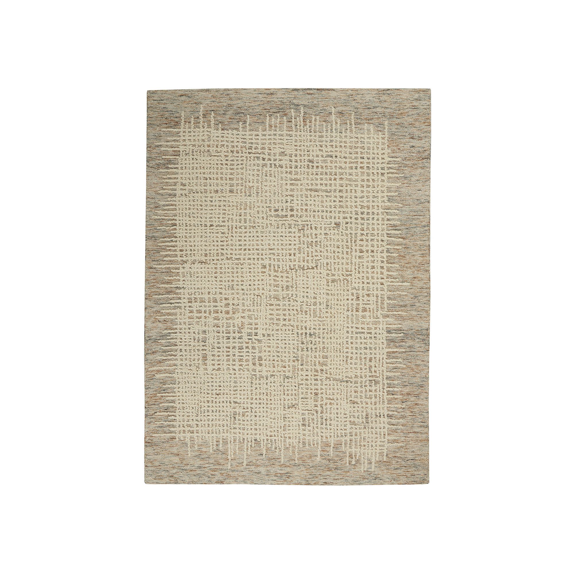 Nourison Vail Patchwork Area Rug, Beige Team