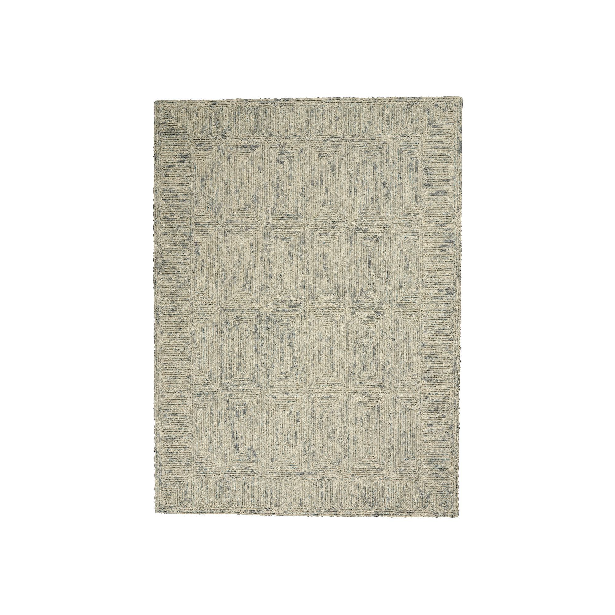 Nourison Vail Serenity Area Rug, Ivory Gray Teal